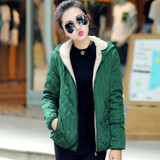 Hot sales Winter Jacket 2017 New Women Thickening Outerwear Plus Size Coat Short Slim Design Cotton-padded Parka women coat