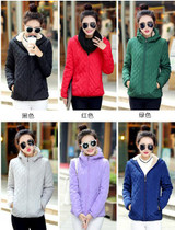 Hot sales Winter Jacket 2017 New Women Thickening Outerwear Plus Size Coat Short Slim Design Cotton-padded Parka women coat