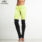 Hot Sales New Fashion Patchwork Sporting Leggings Women Candy Colors Fitness Legging Jeggings 6 Styles Workout Clothes For Women