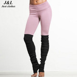 Hot Sales New Fashion Patchwork Sporting Leggings Women Candy Colors Fitness Legging Jeggings 6 Styles Workout Clothes For Women