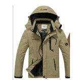 Hot sales 2017 new brand winter jacket men Plus velvet warm wind parka hooded winter coat plus size men winter coat