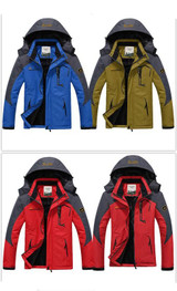 Hot sales 2017 new brand winter jacket men Plus velvet warm wind parka hooded winter coat plus size men winter coat