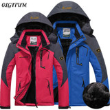 Hot sales 2017 new brand winter jacket men Plus velvet warm wind parka hooded winter coat plus size men winter coat