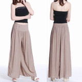 Hot Sale*Hot Women Loose Culottes Elastic Waist Dance Pant Sweat Pants Trouser