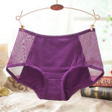 Hot sale!Women underwear briefs sexy women's panties calcinha full transparent lace seamless plus size women underwear panty