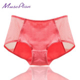 Hot sale!Women underwear briefs sexy women's panties calcinha full transparent lace seamless plus size women underwear panty
