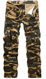 Hot sale!!!New Mens Casual Cargo Pants Military Army Cargo Camo Combat Work Pants Loose men's casual Joggers Baggy Trousers