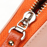 Hot Sale!!!Brand Design Genuine Leather Women Wallet Ladies Zip-around Leather Wallet Female Fashion Patchwork Clutch Wallets