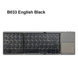 Folding Keyboard Wireless Keypad with Touchpad