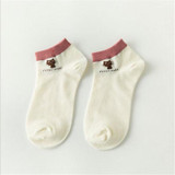 Hot sale! women's cute cartoon socks spring summer and autumn funny cotton sock ladies and women short anima socks