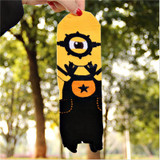 Hot sale! women cartoon socks gift box 6 pairs/lot autumn-winter 3d little Minions socks fashion lady and women's cotton sock