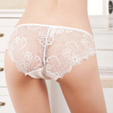 Hot sale! l women's sexy lace panties seamless cotton breathable panty Hollow briefs Plus Size girl brand underwear