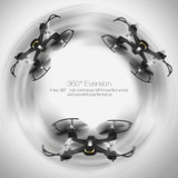 Hot Sale! Eachine E33 2.4G 6CH 6-Axis Gyro With Headless Mode LED Light RC Drone Mini Quadcopter Helicopter Toy RTF