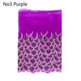 Smiry 2Yards Peacock Feathers Embroidered Flower Lace Trim High Quality Lace Fabric DIY Wedding Craft&amp;Sewing Dress Accessories