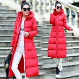 SMFOLW 2017 Coat Parkas Women Winter Jackets Winter Long Jacket Women High Quality Warm Female Thickening Warm Parka Hood
