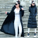 SMFOLW 2017 Coat Parkas Women Winter Jackets Winter Long Jacket Women High Quality Warm Female Thickening Warm Parka Hood
