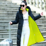 SMFOLW 2017 Coat Parkas Women Winter Jackets Winter Long Jacket Women High Quality Warm Female Thickening Warm Parka Hood
