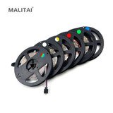 SMD 2835 RGB LED Strip light 300 LEDs / 5M New Year String Ribbon lamp More Brighter than 3528 3014; Lower Price 5050 5630 Tape