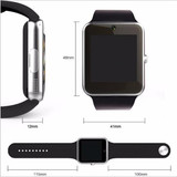 Smartwatch  GT08 Bluetooth Smart watch Wristwatch for Apple iPhone IOS Android Phone Intelligent Clock Sport Watch PKDZ09 F69 U8