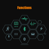 Smartch Free Shipping T11 Bluetooth Smart Watch IPS Display  Monitor Sleep Tracker Pedometer 280mAh Smartwatch PK F69 DZ09