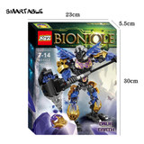 Smartable BIONICLE 143pcs Light Onua Earth figures 611-2 Building Block toys Compatible legoing BIONICLE Gift