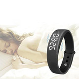 Smart Wrist Watch Pedometer W5 Steps Counter Calories Tracing Sports Bracelet