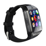 Smart Watch Q18 Plus Clock Sync Notifier Support Sim SD Card Bluetooth Connectivity Android Phone Smartwatch Sport pedometer