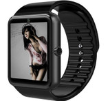 Smart Watch Clock With Sim Card Slot Push Message Bluetooth Connectivity Android Phone music Better PK DZ09 KW18 Smartwatch