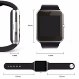 Smart Watch Clock With Sim Card Slot Push Message Bluetooth Connectivity Android Phone music Better PK DZ09 KW18 Smartwatch
