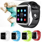 Smart Watch A1 Clock Sync Notifier Sim Card Bluetooth Connectivity for Apple Android Smartwatch Phone for IOS Android OS