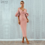 Adyce 2020 New Summer Yellow Red Women Club Dress Vestidos Celebrity Party Dress Ruffle Butterfly Short Sleeve Midi Club Dress Adyce 2020 New Summer Yellow Red Women Club Dress Vestidos Celebrity Party Dress Ruffle Butterfly Short Sleeve Midi Club Dress