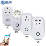 Smart home Sonoff timer EU US wifi power socket plug outlet,smart phone Wireless Controls for ios pad Android,domotica