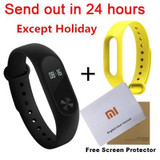 Smart Bracelet Xiaomi Mi Band 2 Original Smart Wristband Fitness Tracker OLED Screen Heart Rate Monitor Mi Band 2 Clock in Stock