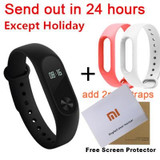 Smart Bracelet Xiaomi Mi Band 2 Original Smart Wristband Fitness Tracker OLED Screen Heart Rate Monitor Mi Band 2 Clock in Stock