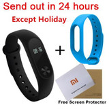 Smart Bracelet Xiaomi Mi Band 2 Original Smart Wristband Fitness Tracker OLED Screen Heart Rate Monitor Mi Band 2 Clock in Stock
