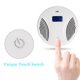 Smart LCD Electronic Ultrasonic Electromagnetic Wave Mouse Repeller Rat Repellent Pests Control UV Light 8 Stages of Frequency