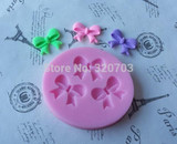 Small Size Bow Tie Shape Silicone Moulds For Baking,Jelly,Chocolate,Lace Moulds C038
