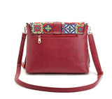 Small Shoulder Bags For Women 2017 Tassels Women Messenger Bags Vintage Leather Zipper Printing Crossbody Bags For Women Fashion