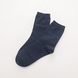 Small fresh dot in tube socks Autumn and winter socks Female wild cotton socks 5 pair/lot