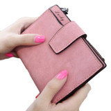 Small Fashion Purse Women Leather Wallet Female Mini Purse Lady Grind Magic High Quality Wallets Card Holder bolsa feminina