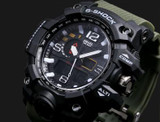 SMAEL Brand Men Sport Watch Dual Display Analog Digital LED Electronic Quartz-Watches Man Waterproof Swimming Wrist Watches Male