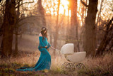 SLYXSH Women Skirt Maternity Photography Props Lace Gown Pregnancy Clothes Maternity Dresses For pregnant Photo Shoot Clothing