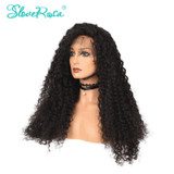 Slove Rosa Lace Front Human Hair Wigs For Black Women 150% Remy Brazilian Loose Curly Lace Wigs With Baby Hair Bleached Knots
