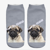 SLMVIAN Wholesale 3D Animal Cat Printed Socks For Men Women Cute Unisex Ankle Socks Women Socks Happy Casual Socks-002
