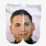 SLMVIAN  Colors Harajuku Style 3D socks women Print harry leonardo Socks Casual Charactor Socks Unisex Low Cut Ankle Socks