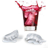 Free Shipping Tooth Mold Silicone Ice Cube Tools Ice Cream Ice Mold Cake Mould Cooking Tools