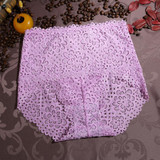 Free Shipping The new tall waist belly in ms lace underwear Osaka panties modal bamboo fiber is better than cotton #7232R3