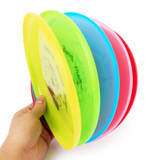 FopPet 1pcs Plastic Pet Dog Cat Puppy toy Play Treat Training Funny Flying Saucer Frisbee Discs Ourdoor Large Dog Toys 5 Color