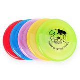 FopPet 1pcs Plastic Pet Dog Cat Puppy toy Play Treat Training Funny Flying Saucer Frisbee Discs Ourdoor Large Dog Toys 5 Color