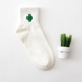 Foot 22-25cm Cotton Short Socks Killer Cupid Moustache Milk Cola Leon Clover Love Smile College Face Mathilda Rose Tongue Soft